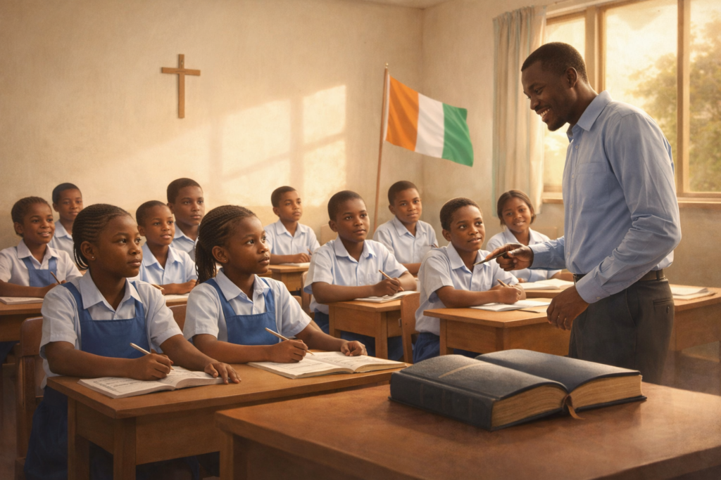 STRATÉGIE NATIONALE POUR LE RENFORCEMENT DES ÉCOLES CHRÉTIENNES EN CÔTE D’IVOIRE Écoles chrÉtiennes en cÔte d’ivoire